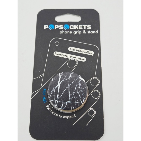 Pop Socket Other - PopSockets Phone Grip and Stand Black Marble 101251 New